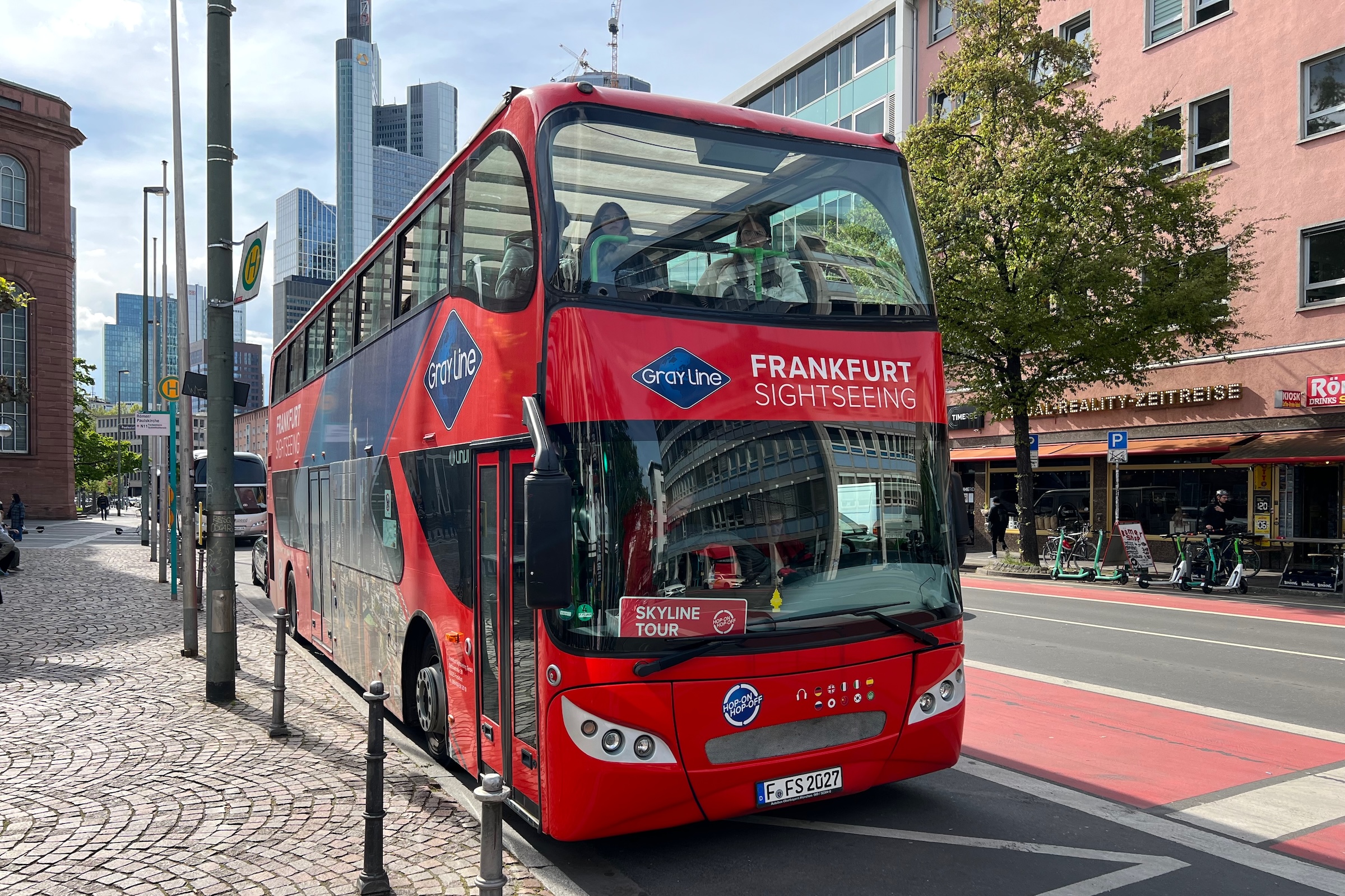 Frankfurt Germany Hop On Hop Off Bus